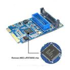 MINI PCI-E to USB 3.0 Front 19 Pin Desktop PC Expansion Card (Blue) - 6