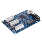 PCI-E 1 to 3 PCI Express 1 Slots Riser Card 3 PCI-E Slot Adapter PCI-E Port Multiplier Card with 60cm USB Cable(Blue) - 1
