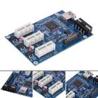 PCI-E 1 to 3 PCI Express 1 Slots Riser Card 3 PCI-E Slot Adapter PCI-E Port Multiplier Card with 60cm USB Cable(Blue) - 5