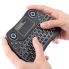 S913 2.4GHz Mini Smart Colorful Backlit Rechargeable Wireless Gaming Keyboard for Tablet / PC / Android TV Case, with Touchpad & Air Mouse - 1