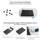 ORICO 2577U3 Grid Texture Design 2.5 inch ABS USB 3.0 Hard Drive Enclosure Box(Black) - 4