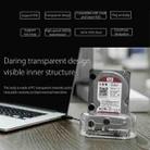 ORICO 6139U3 2.5 / 3.5 inch Transparent SATA to USB 3.0 Hard Drive Dock Station(Transparent) - 4