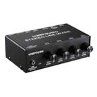 LINEPAUDIO B895 Five-channel Stereo Microphone Mixer with Earphone Monitoring(Black) - 1