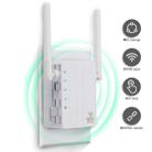 300Mbps Wireless-N Range Extender WiFi Repeater Signal Booster Network Router with 2 External Antenna, EU Plug(Black) - 14