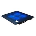NUOXI L112A Four Fans Adjustable Speed Silent Notebook Computer Cooling Base USB Cooler Pad with 2 x USB Ports(Black) - 1