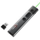 ASiNG A7 2.4GHz Wireless Green Laser Presenter PowerPoint Clicker Representation Remote Control Pointer, Control Distance: 100m - 6