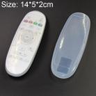 5 PCS Hisense TV Remote Control Waterproof Dustproof Silicone Protective Cover, Size: 14*5*2cm - 1