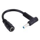 4.5 x 3.0mm Bent Male to 5.5 x 2.1mm Female Interfaces Power Adapter Cable for Laptop Notebook, Length: 10cm - 1