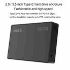 ORICO 3588C3 SATA 3.0 to USB-C / Type-C 2.5 / 3.5 inch SSD / SATA HDD Enclosure Storage Support UASP Protocol(Black) - 6