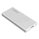 ORICO MSA-UC3 USB 3.1 Type C Aluminum External Storage Enclosure Hard Disk Box for 50mm x 30mm M-SATA SSD(Silver) - 1