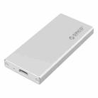 ORICO MSA-UC3 USB 3.1 Type C Aluminum External Storage Enclosure Hard Disk Box for 50mm x 30mm M-SATA SSD(Silver) - 2