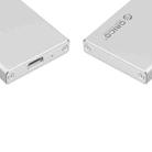 ORICO MSA-UC3 USB 3.1 Type C Aluminum External Storage Enclosure Hard Disk Box for 50mm x 30mm M-SATA SSD(Silver) - 7