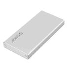ORICO MSA-U3 USB3.0 Micro-B Aluminum External Storage Enclosure Hard Disk Box for 50mm x 30mm M-SATA SSD(Silver) - 4