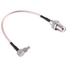 15cm F Female to TS9 + CRC9 RG316 Cable - 1