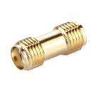 SMA Female to SMA Female Connector Adapter(Gold) - 1