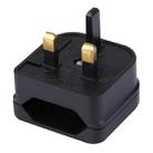 BS-5732 Portable EU Plug to UK Plug Adapter Power Socket Travel Converter with Fuse - 1