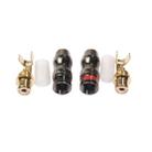 REXLIS TR026-1 2 PCS RCA Female Plug Audio Jack Gold Plated Adapter for DIY Audio Cable & Video cable - 4