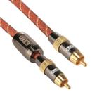 EMK TZ/A 2m OD8.0mm Gold Plated Metal Head RCA to RCA Plug Digital Coaxial Interconnect Cable Audio / Video RCA Cable - 2