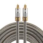 EMK YL-A 5m OD8.0mm Gold Plated Metal Head Toslink Male to Male Digital Optical Audio Cable - 1