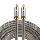 EMK YL-A 10m OD8.0mm Gold Plated Metal Head Toslink Male to Male Digital Optical Audio Cable - 1