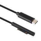 USB-C / Type-C to 6 Pin Magnetic Male Laptop Power Charging Cable for Microsoft Surface Pro 7 / 6 / 5 , Cable Length: about 1.5m - 2