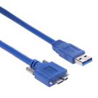 USB 3.0 Micro-B Male to USB 3.0 Male Cable, Length: 60cm - 1