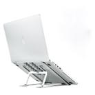 Laptop Height Extender Holder Stand Folding Portable Computer Heat Dissipation Bracket, Size: 22.3x23.5x1.3cm (Silver) - 12