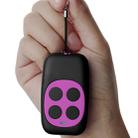 Colorful Four-Key Copying Remote Garage Door Gate Wireless Remote Control 433MHZ Copy Key Cloning Duplicator(Rose Red) - 1