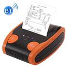 QS-5806 Portable 58mm Bluetooth POS Receipt Thermal Printer(Orange) - 1