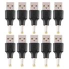 10 PCS 4.0 x 1.7mm Male to USB 2.0 Male DC Power Plug Connector - 1