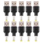 10 PCS 5.5 x 1.7mm Male to USB 2.0 Male DC Power Plug Connector - 1