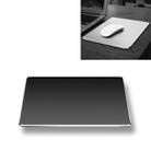 Aluminum Alloy Double-sided Non-slip Mat Desk Mouse Pad, Size : Mini(Black) - 1