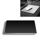 Aluminum Alloy Double-sided Non-slip Mat Desk Mouse Pad, Size : S(Black) - 1