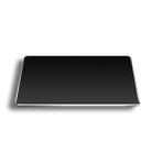 Aluminum Alloy Double-sided Non-slip Mat Desk Mouse Pad, Size : S(Black) - 2