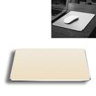 Aluminum Alloy Double-sided Non-slip Mat Desk Mouse Pad, Size : M(Gold) - 1