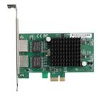 TXA020 Intel 82575 Dual RJ45 Ports NIC 10/100/1000 Gigabit PCI Express PCIE x1 Network Card Adapter - 1