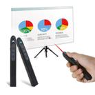 XM930 2.4GHz Wireless Laser PowerPoint Page Turning Pen Multimedia Wireless Presentation Projection Pen with USB Receiver, Support Low Battery Remind, Remote Control Distance: 100m(Black) - 11