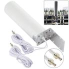 4G LTE WiFi 12DBi Omni External Barrel Antenna with CRC9 Male(White) - 1