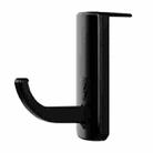 Universal Headphone Hanger PC Monitor Desk Headset Stand Holder Hook(Black) - 2