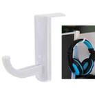 Universal Headphone Hanger PC Monitor Desk Headset Stand Holder Hook(White) - 1