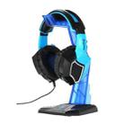 SADES Universal Multi-function Gaming Headphone Hanger Desk Headset Stand Holder Display Rack(Blue) - 8