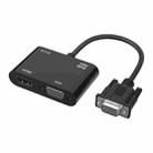 5138HV 1080P VGA to HDMI + VGA Adapter with Audio - 1