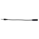 3.5 Male to 2.5 Female Converter Cable, Length: 23cm(Black) - 1
