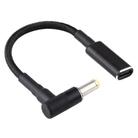 PD 100W 18.5-20V 5.5 x 2.5mm Elbow to USB-C / Type-C Adapter Nylon Braid Cable - 3