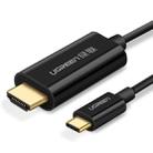 UGREEN 1.5m USB-C / Type-C to HDMI 4K x 2K HD Converter Cable (Black) - 1