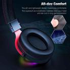 ONIKUMA X10 RGB Wired Gaming Headphone with Microphone, Cable Length: about 2.1m(Black Red) - 5