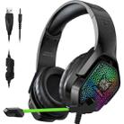 ONIKUMA X3 RGB Wired Gaming Headphone, Cable Length: about 2.2m (Black) - 1