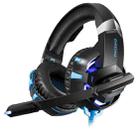 ONIKUMA K2 Pro Wired Luminous Computer Gaming Headset (Black Blue) - 1