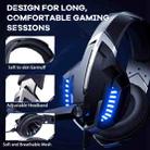 ONIKUMA K18 Cool Light Wired Gaming Headphone for PS4, Computer (Black Blue) - 14