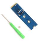 USB 3.0 NGFF M.2 to PCI-E X16 Slot Converter Card with Screwdriver(Blue) - 3